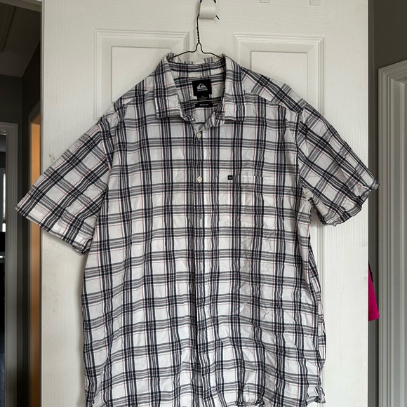 Quicksilver button up shirt sleeve shirt - Picture 2 of 2